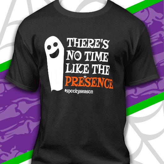 Halloween Spirit Happy Ghost Funny Halloween T-shirt