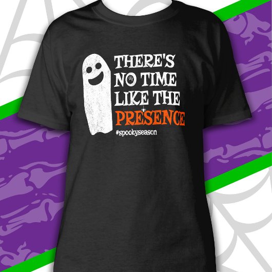 Halloween Spirit Happy Ghost Funny Halloween T-shirt
