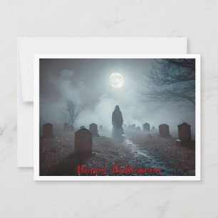 Halloween, Spirit Rising, Spooky, Graveyard Briefkaart