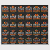 Halloween Spirit Spooky Pompoen Grappig Halloween Cadeaupapier (Vlak)