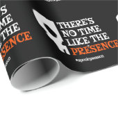 Halloween Spirit Spooky Skull Funny Halloween Cadeaupapier (Rol Hoek)