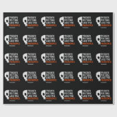 Halloween Spirit Spooky Skull Funny Halloween Cadeaupapier (Vlak)