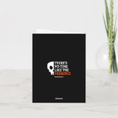 Halloween Spirit Spooky Skull Funny Halloween Kaart (Achterkant)