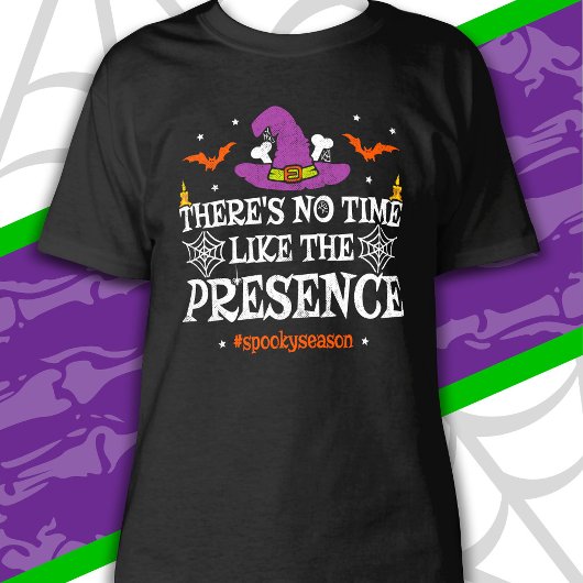 Halloween Spirit Spooky Witch Pet Funny Halloween T-shirt
