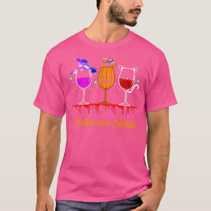 Halloween Spirit Wine T-shirt
