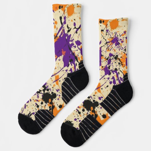 Halloween Splatter Sokken (Links)