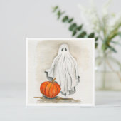 Halloween Spokaart Feestdagenkaart (Staand voorkant)