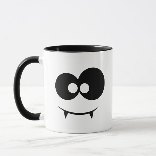 Halloween Spökansikte Mok (Links)