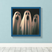 Halloween - spoken 4 canvas afdruk (Insitu (Houten vloer))