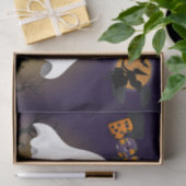 Halloween-spoken Decoupage Knutselproject met Graf Tissuepapier (Geschenk)