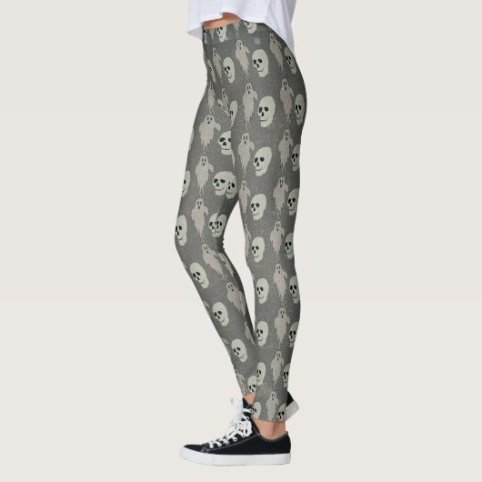 Halloween spoken en Skulls Leggings (Links)