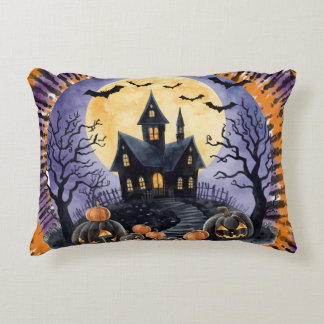 Halloween,Spoken Huis, Enge Pompoenen,Vleermuizen Accent Kussen