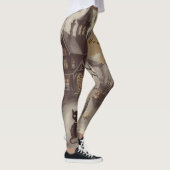 Halloween, Spoken Huis , Zwarte Kat Leggings (Rechts)