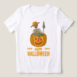 Halloween-spoken in elke hoek Tri-Blend shirt