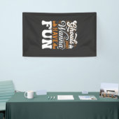 Halloween-spoken Just Wanna Have Fun Design_1 Spandoek (Beurs)