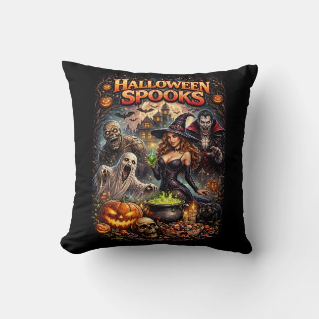 Halloween Spoken Kussen (Voorkant)