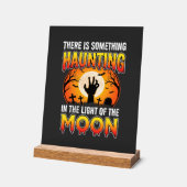 Halloween Spoken Maan Kerkhof Horror Acryl Bord (Hoek)