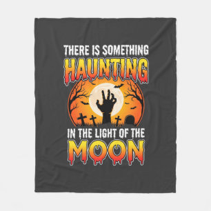 Halloween Spoken Maan Kerkhof Horror Fleece Deken