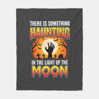 Halloween Spoken Maan Kerkhof Horror Fleece Deken