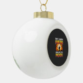 Halloween Spoken Maan Kerkhof Horror Keramische Bal Ornament (Links)