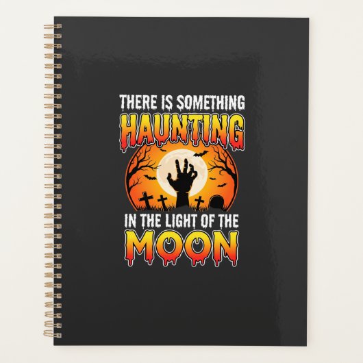 Halloween Spoken Maan Kerkhof Horror Planner (Voorkant)