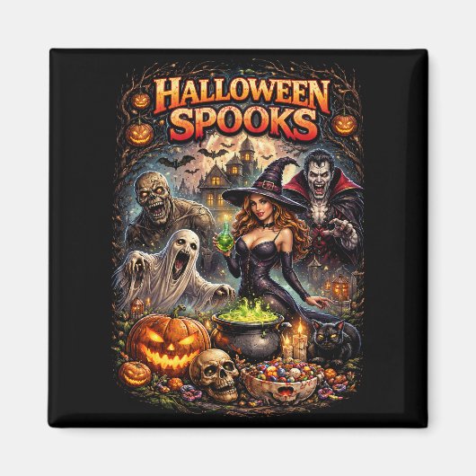 Halloween Spoken Magneet (Voorkant)