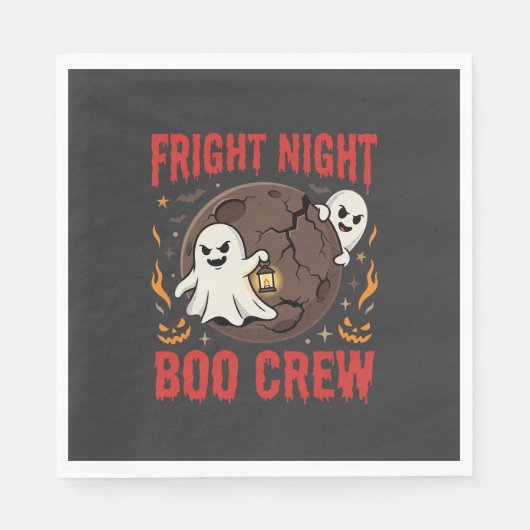 Halloween Spoken Nacht Servet (Voorkant)