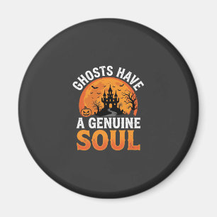 Halloween-spoken Verschijnen Met Een Echte Ziel De Magneet