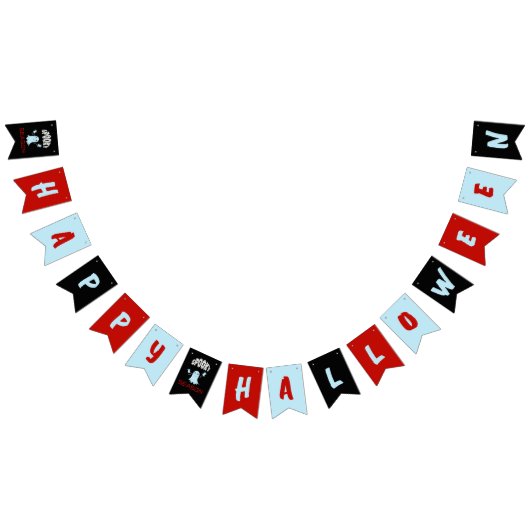 Halloween spoken vlaggetjes (Alle)