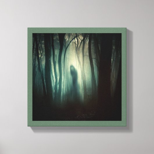 Halloween - Spokenbos 4 Canvas Afdruk (Voorkant)