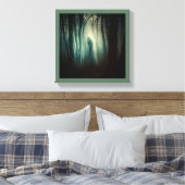 Halloween - Spokenbos 4 Canvas Afdruk (Insitu (Slaapkamer))