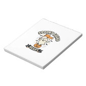 Halloween Spokeneskader Notitieblok (Linkerzijde)