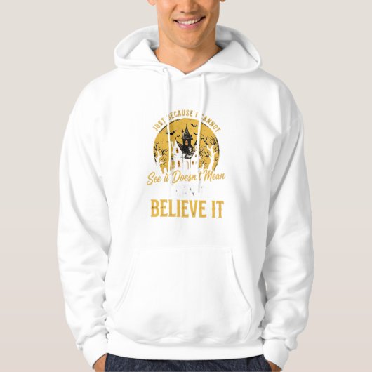 Halloween Spokenhuis Geloof Het Ontwerp_1 Hoodie (Voorkant)