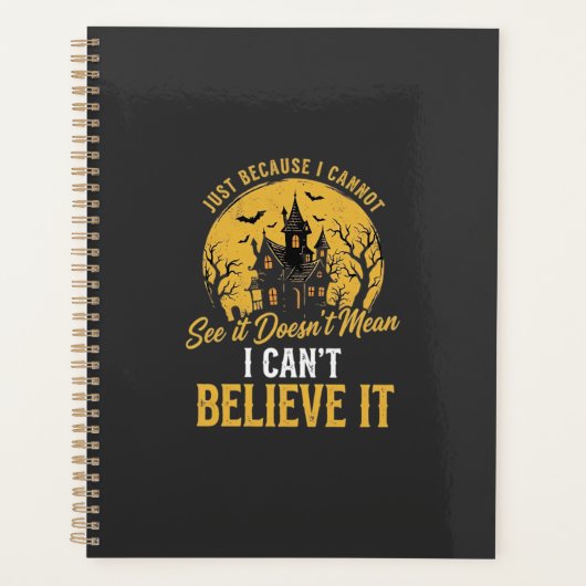 Halloween Spokenhuis Geloof Het Ontwerp_1 Planner (Voorkant)