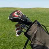 Halloween Spokenhuis Maneschijn Heks Golfheadcover (Insitu)