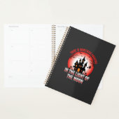 Halloween Spokenhuis Maneschijn Heks Planner (Display)