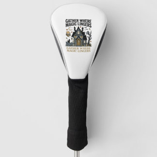 Halloween Spokenhuis Verzamelplek Golfheadcover