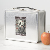 Halloween Spokenhuis Vintage Gravure Maan Shi (In situ)