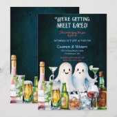 Halloween Spokenkoppen Cocktails Kaart (Voorkant / Achterkant)