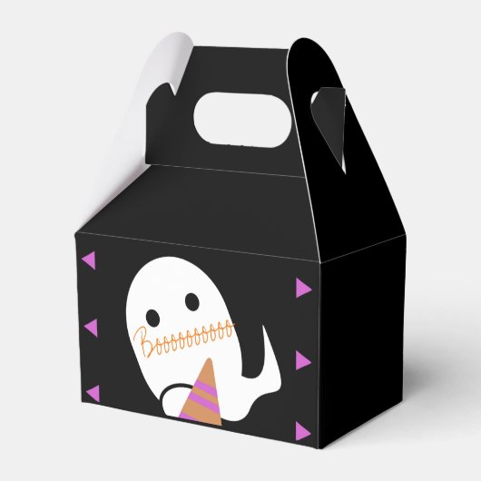 Halloween Spokenkostuumfeest Bedankdoosjes (Voorkant Zijde)