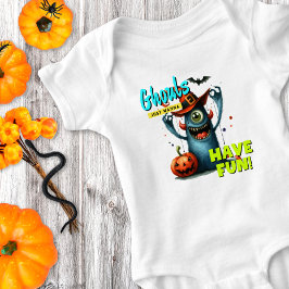 Halloween-spokenstelsels Willen Gewoon Pret Hebben Romper
