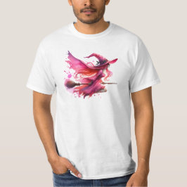 halloween spook enge heks t-shirt
