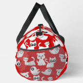 Halloween spook fret hond rood plunjezak (Rechts)