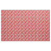 Halloween spook fret hond rood stof (Yard (91,4 cm))