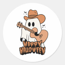 Halloween spook gitaar spelen