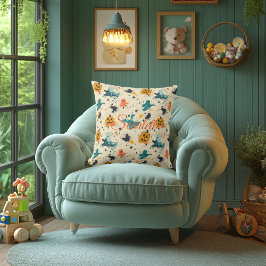 Halloween Spook: grillige spookkussen met naam Kussen