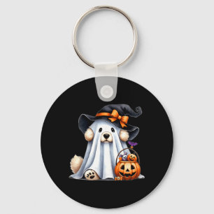 Halloween Spook Hond Sleutelhanger