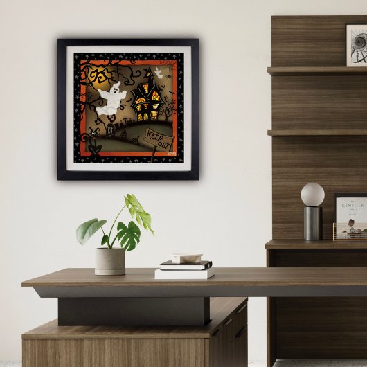 Halloween Spook House Ghost School Inspirivity Poster