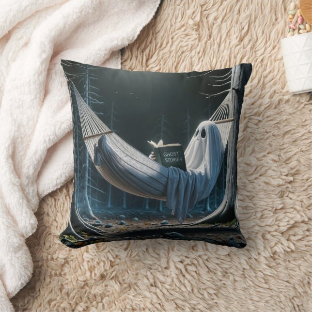 Halloween spook in een hangmat kussen (Deken)