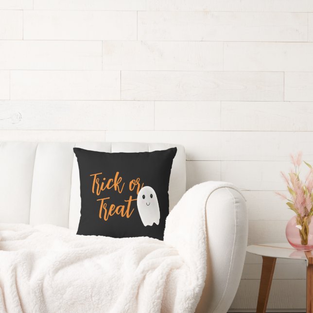 Halloween-spook-kussensloop Kussen (Bank)